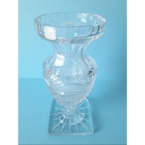 Crystal Vase Cut Bohemian