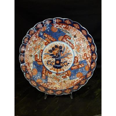  Imari Porcelain Plate  Diam. 31 Cm