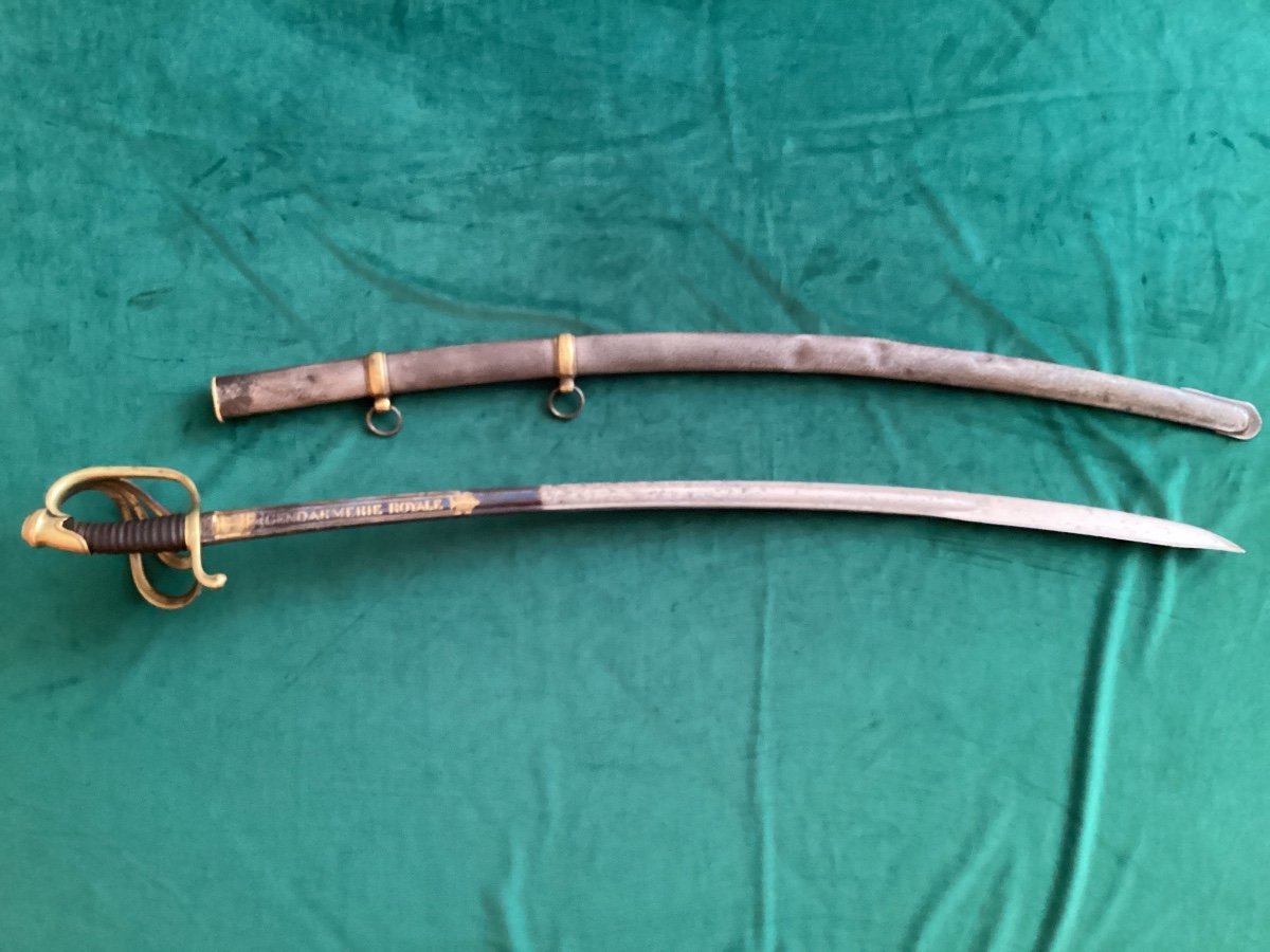 Gendarmerie Saber Model 1816-photo-1