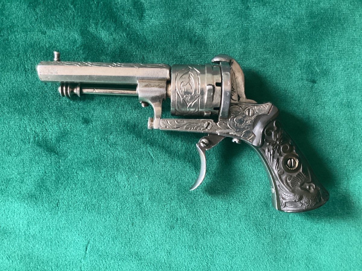 Pinfire Revolver Lefaucheux Type 5.5 Mm-photo-2