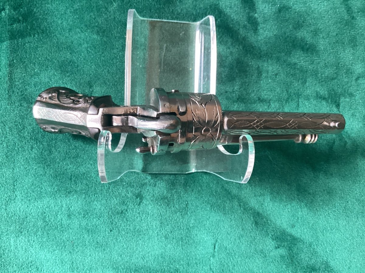 Pinfire Revolver Lefaucheux Type 5.5 Mm-photo-3