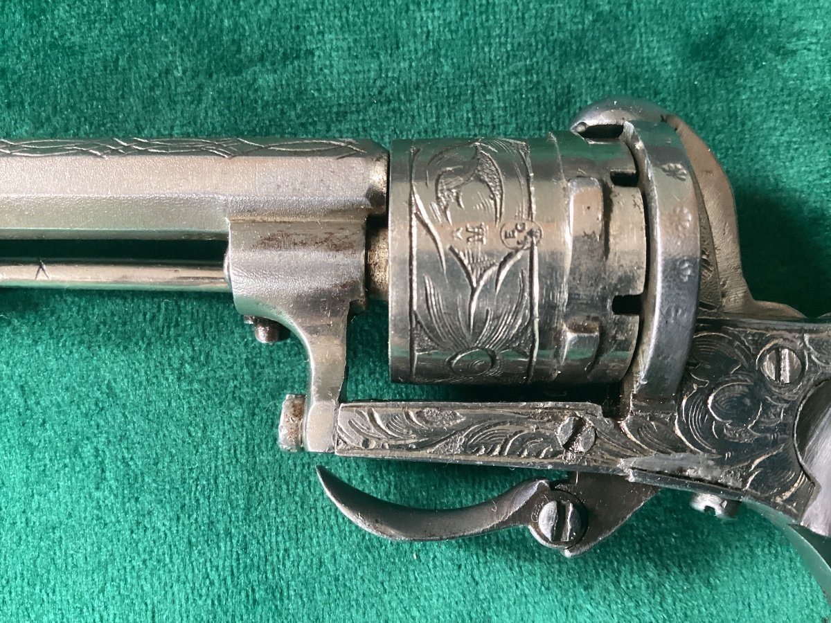 Pinfire Revolver Lefaucheux Type 5.5 Mm-photo-1