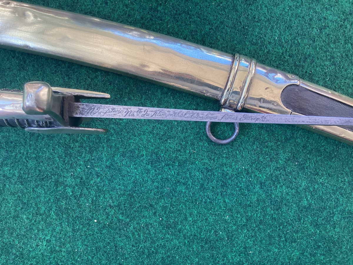 Sabre Of The Mounted Hunter Of The Guard.-photo-4