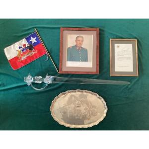 Presents Offered By President Pinochet Auguste President Of Chile