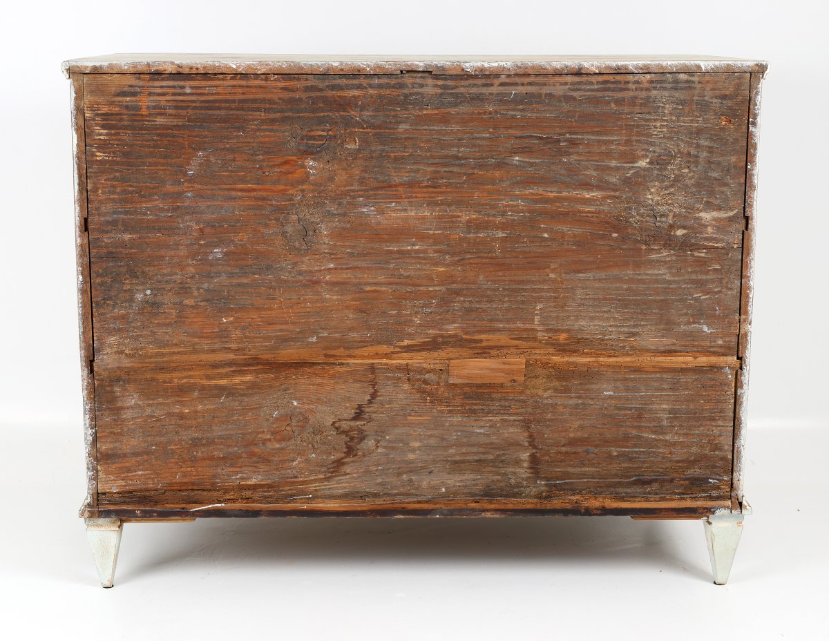 Early 19th-century Gustavian-style Chest Of Drawers, Circa 1800-photo-3