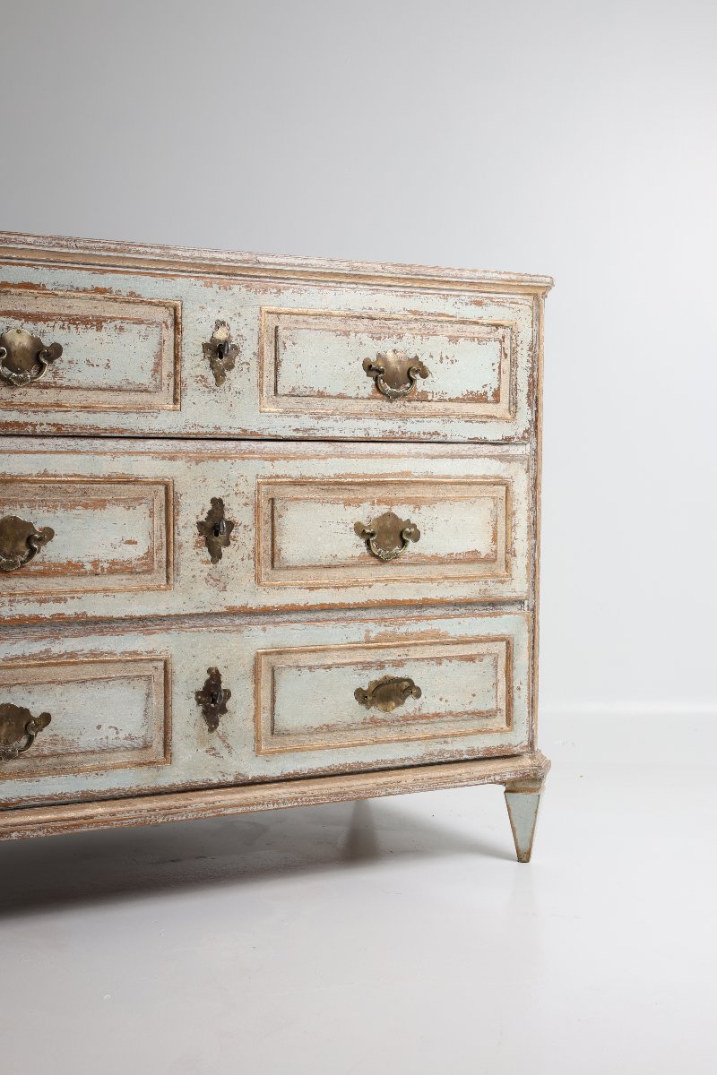 Early 19th-century Gustavian-style Chest Of Drawers, Circa 1800-photo-7