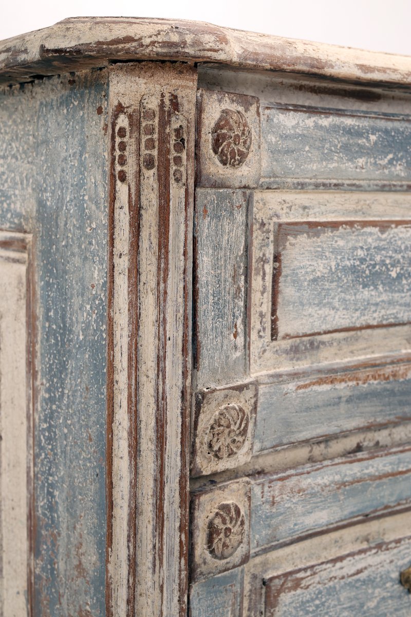 Painted Gustavian-style Chest Of Drawers, Circa 1790-photo-3