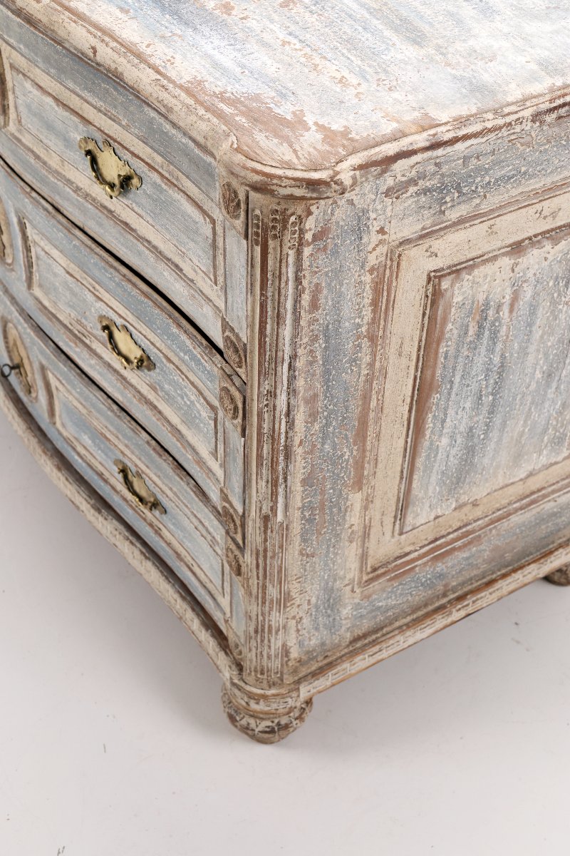 Painted Gustavian-style Chest Of Drawers, Circa 1790-photo-1