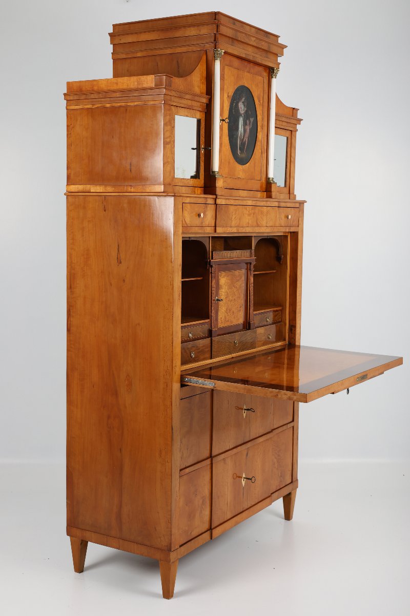Secrétaire à abattant, vers 1820, Brunswick-photo-3