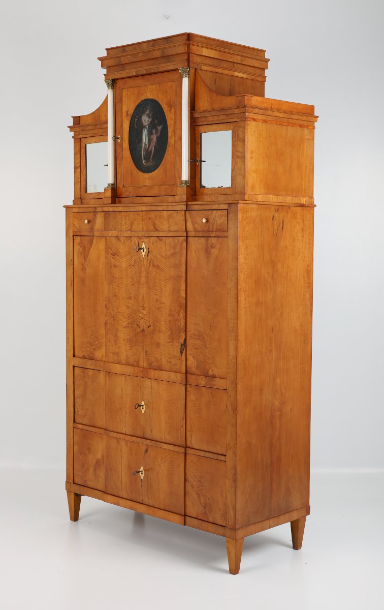 Secrétaire à abattant, vers 1820, Brunswick-photo-5