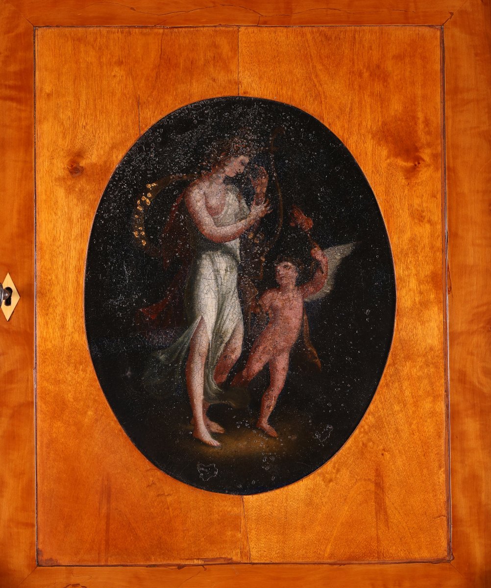 Secrétaire à abattant, vers 1820, Brunswick-photo-6