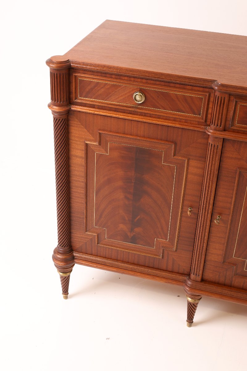 Early 20th-century Mahogany Sideboard-photo-8