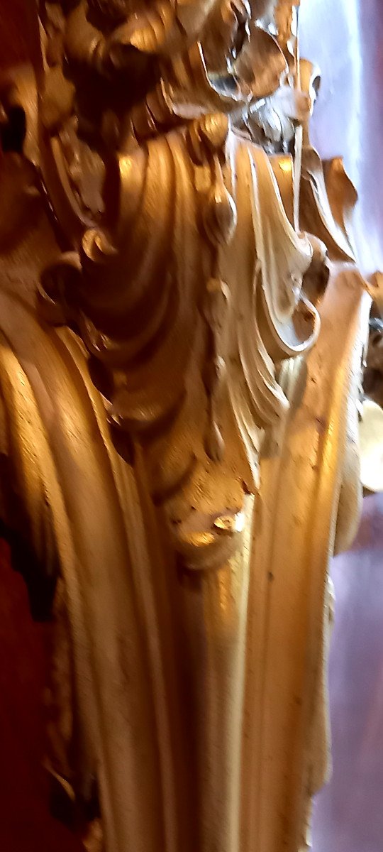 Commode De Palais De Style Louis XVI, XIXe Siècle, Richement Encadrée De Bronzes Dorés-photo-5