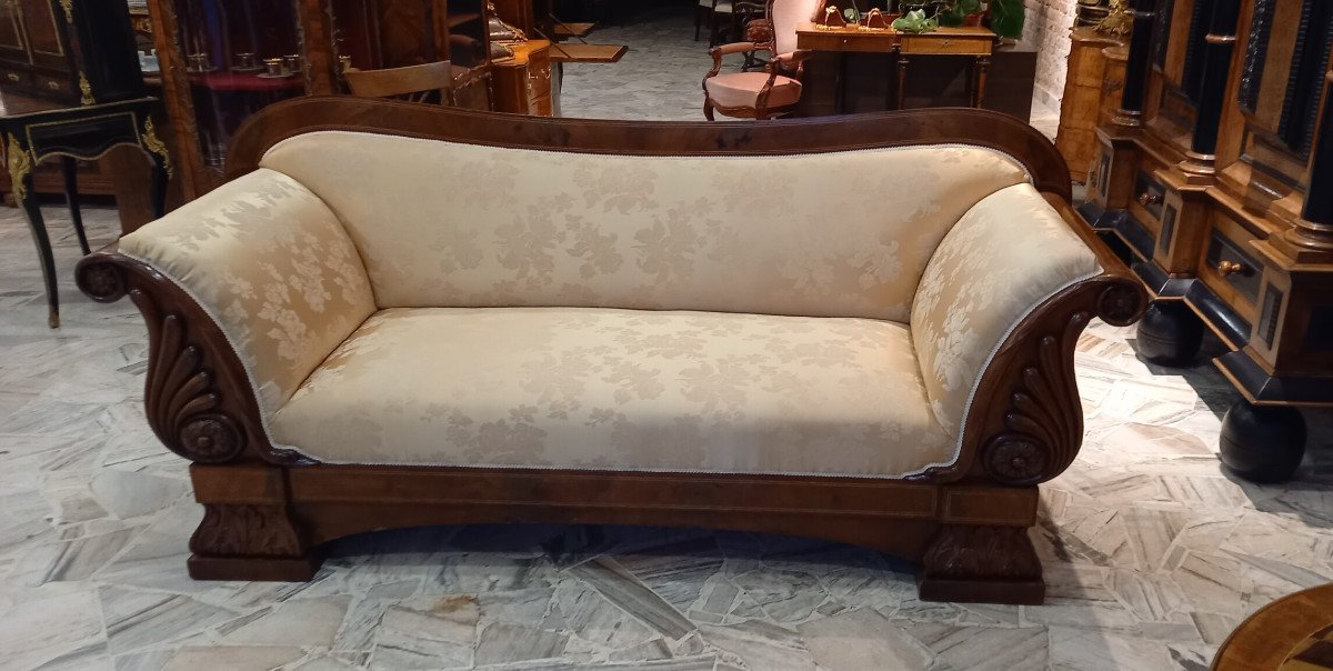 Biedermeier Museum 19th Century Sofa, Circa 1810/30 Crazy!!!-photo-2