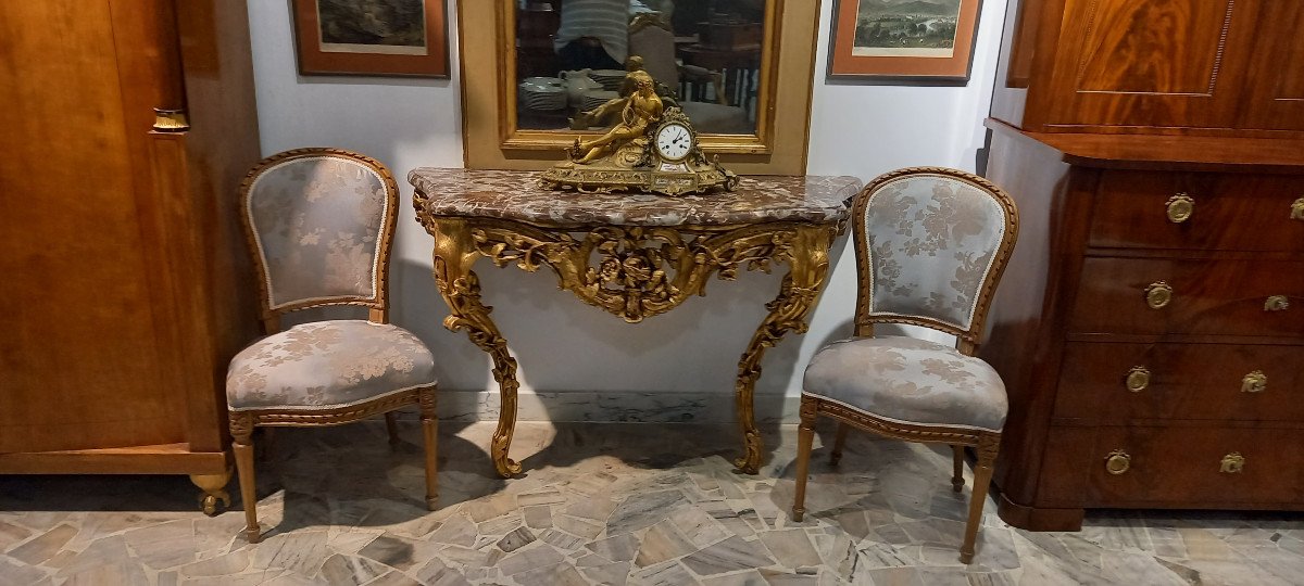Louis XVI Style Chairs Paris Eighteenth Century-photo-5
