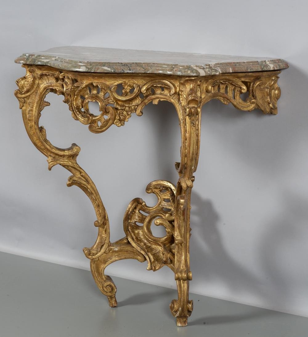 Louis XV Style Console From The 18th Century Circa 1760-photo-2