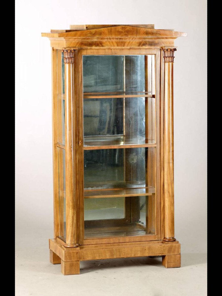 Vitrine Biedermeier Vein&eacute;e, 19&egrave;me Si&egrave;cle, 1820