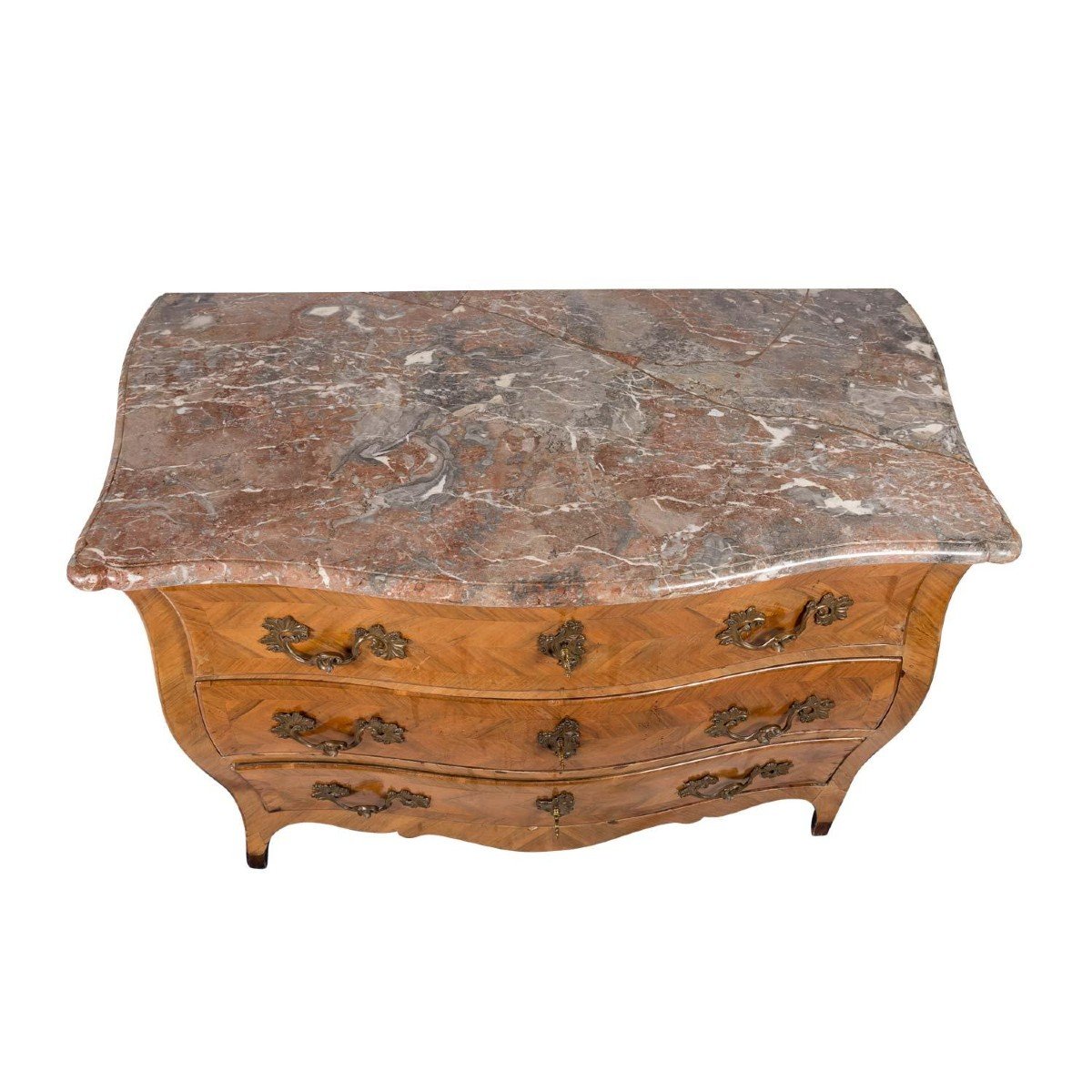 Commode Rococo à Trois Tiroirs, XVIIIe Siècle, Vers 1750-photo-2