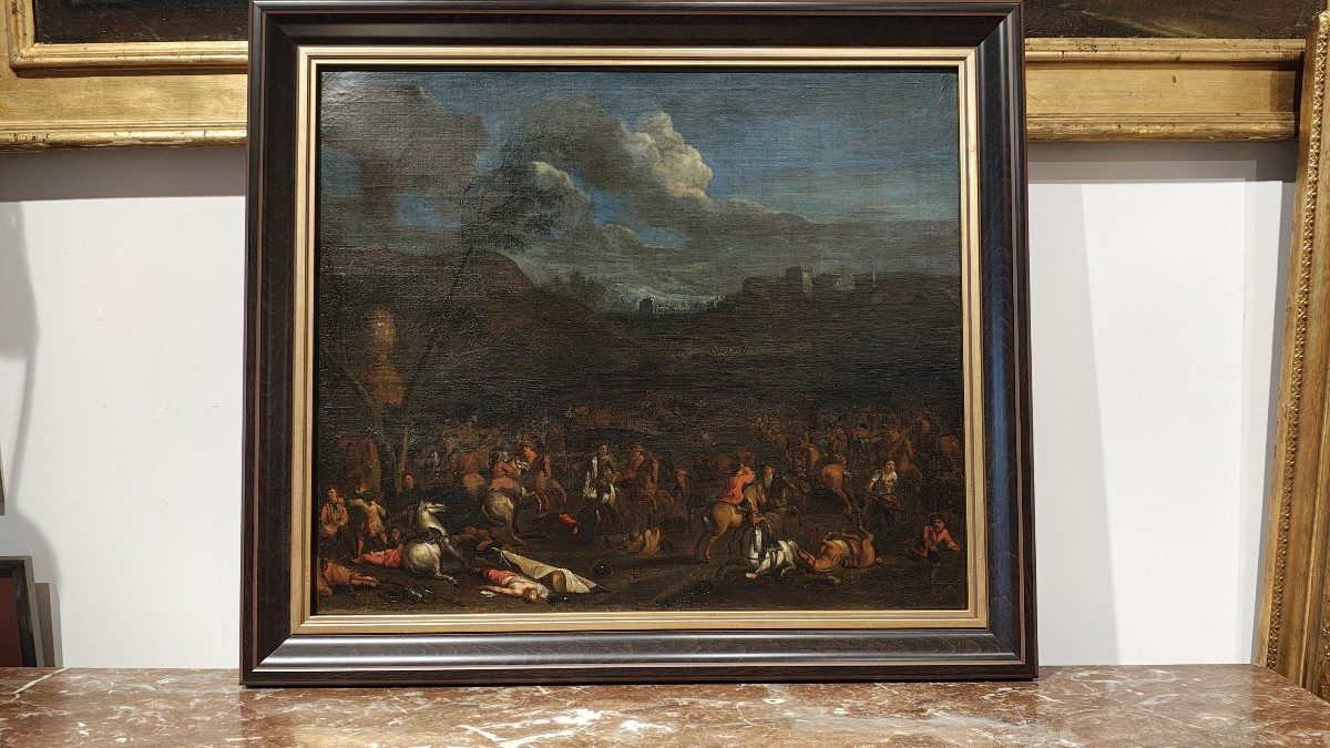 Pieter van Bredael, Bataille du XVIIe siècle-photo-4