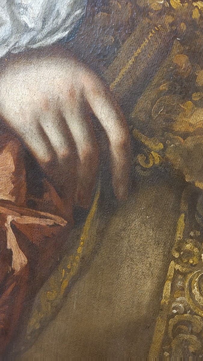 Portrait Of A Gentleman In Armor By Willem Wissing (1656-1687), 17th Century-photo-3