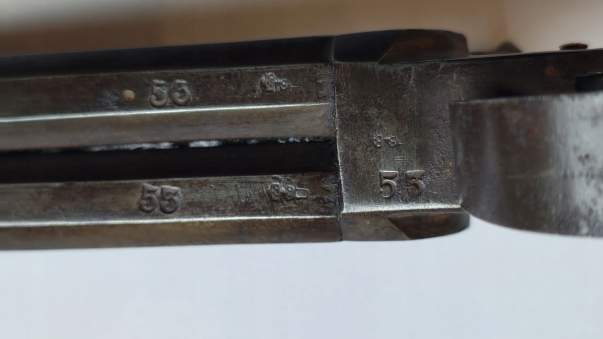 Pistolet à percussion à deux canons, pistolet de voyage, XIXe siècle, vers 1843-photo-4