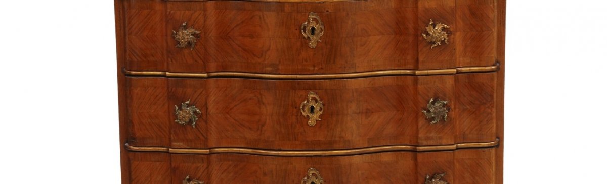 Commode de musée, XVIIIe siècle, rococo de Mathias Ortmann-photo-3