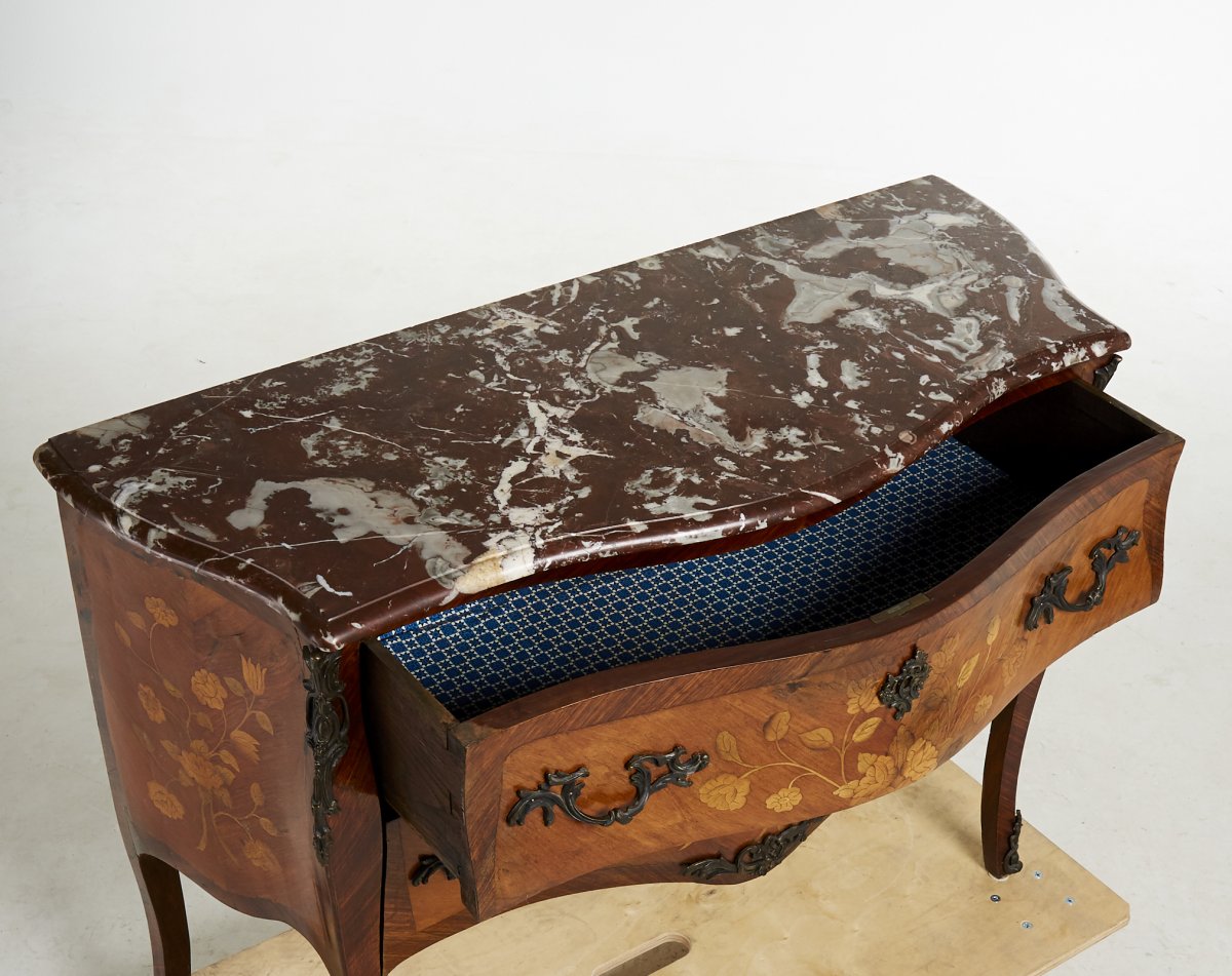 Transitional Commode The Turning Of The Eighteenth And Nineteenth Centuries, Crazy !!!-photo-2