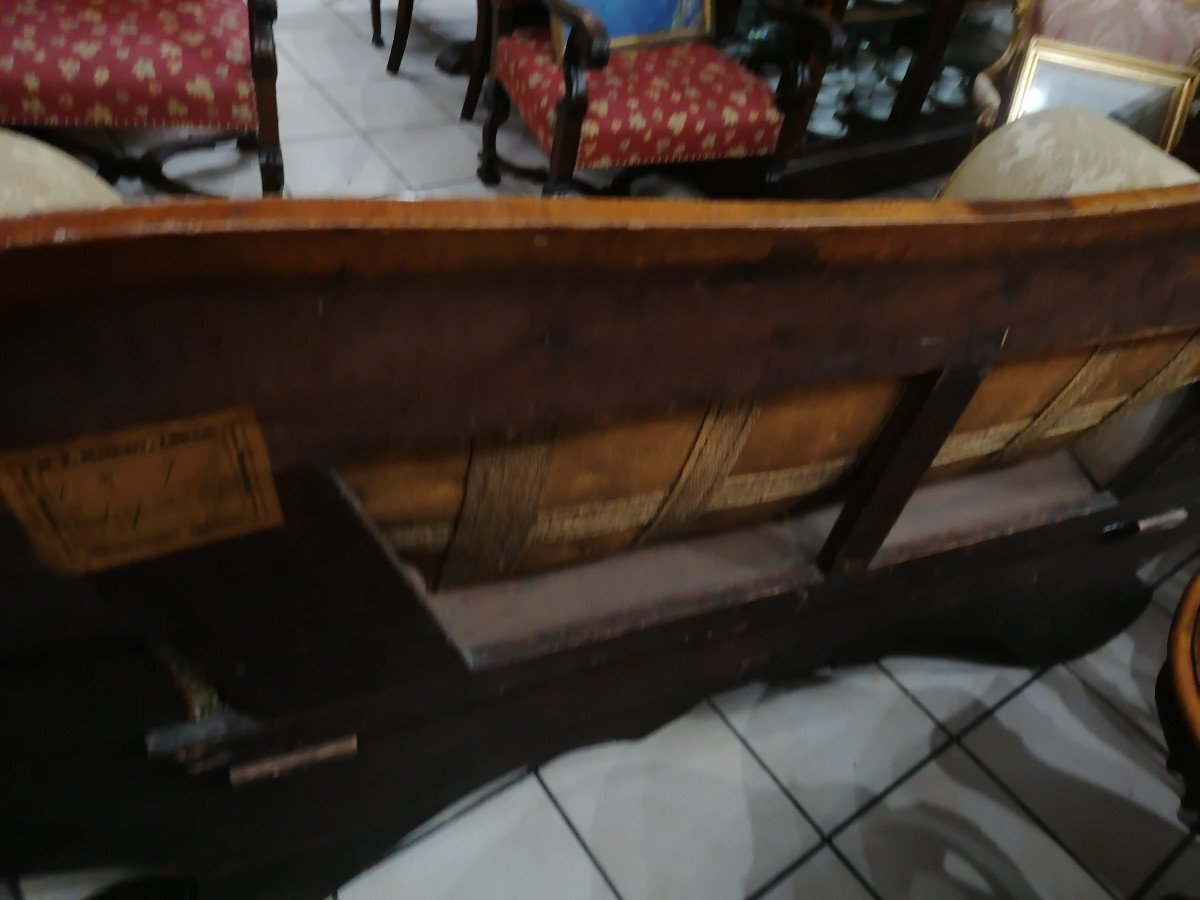 Le Canap&eacute; Biedermeier Vers 1810/30 Est Fou-photo-3