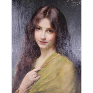 La Jeune Fille En Vert De Louise Canuet, France Du 19&egrave;me Si&egrave;cle, C&#039;est Fou !!!