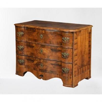 Rare Baroque Museum Original 18th Century Commode 1750