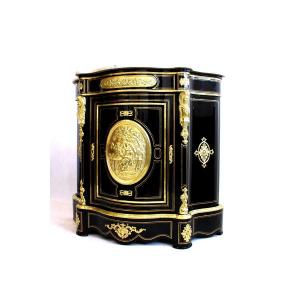 Napoleon III Cabinet With XIXth Plates, Circa 1860, Trinket!!!