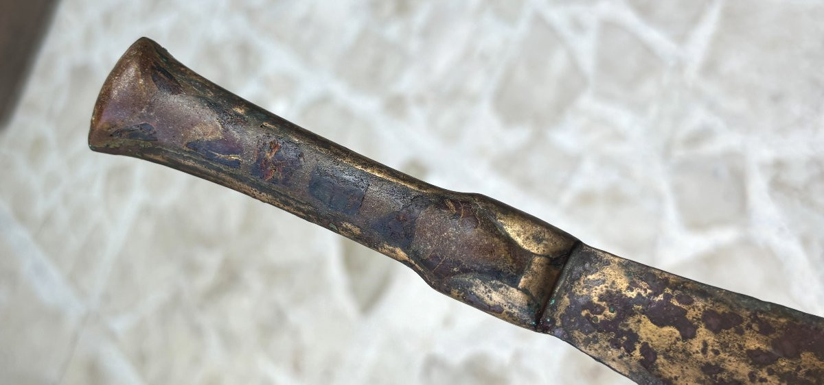 Egyptian Bronze Dagger, 8th-5th Century Bc.-photo-2