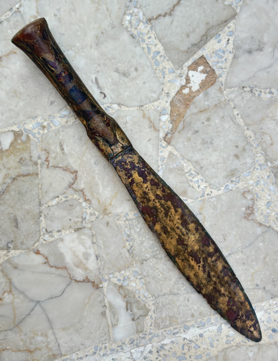 Egyptian Bronze Dagger, 8th-5th Century Bc.