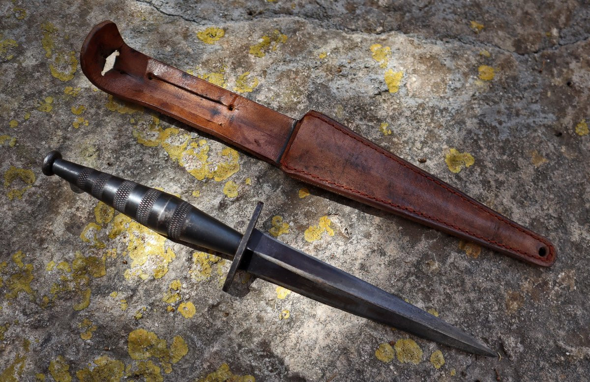 Oss/soe French Resistance World War II Fairbairn Sykes Dagger-photo-2
