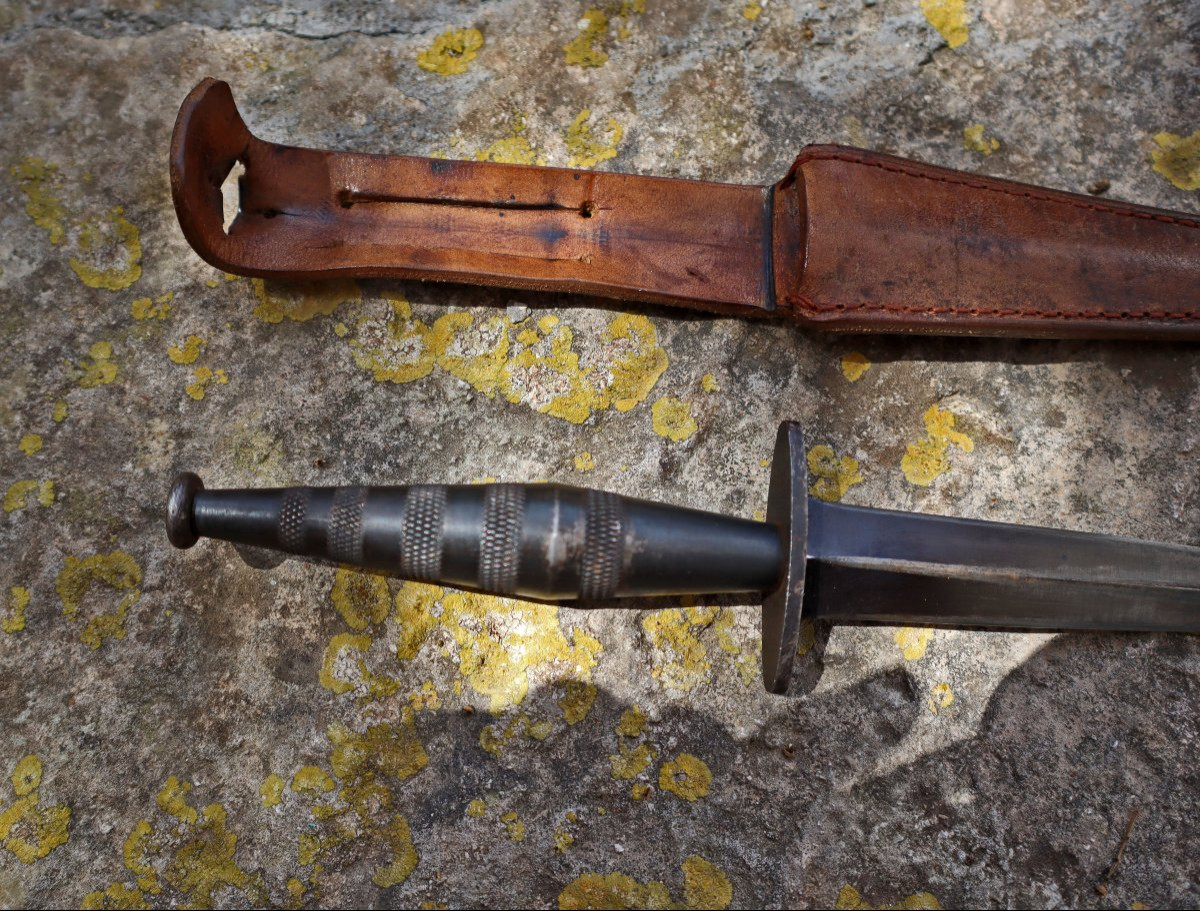 Oss/soe French Resistance World War II Fairbairn Sykes Dagger-photo-3