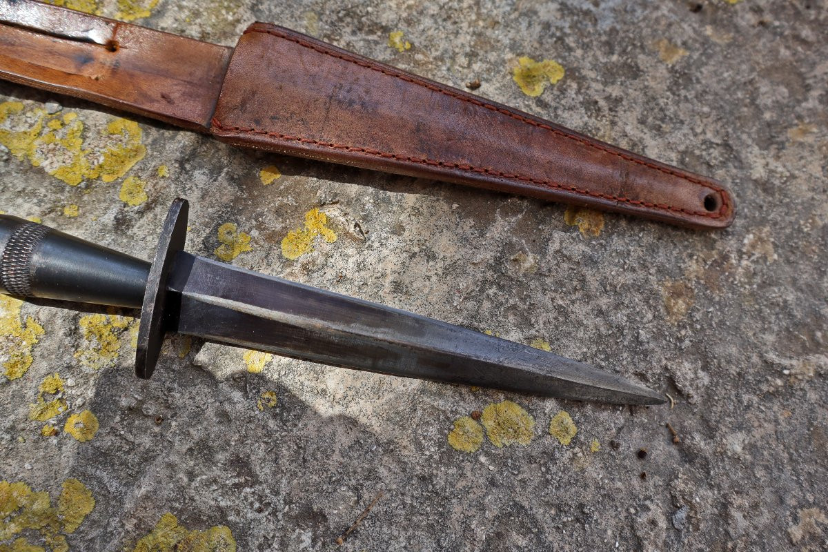 Oss/soe French Resistance World War II Fairbairn Sykes Dagger-photo-2