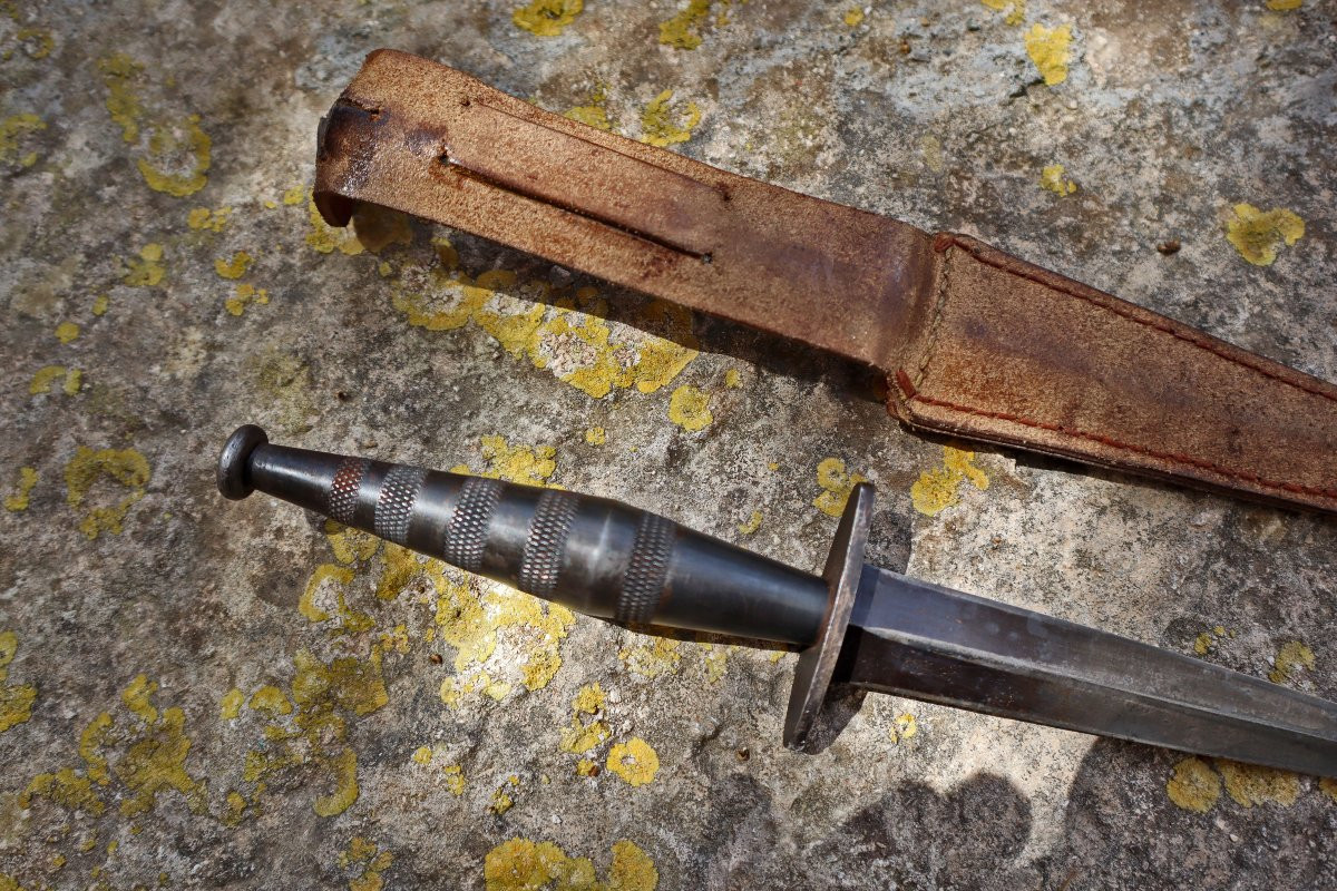 Oss/soe French Resistance World War II Fairbairn Sykes Dagger-photo-4
