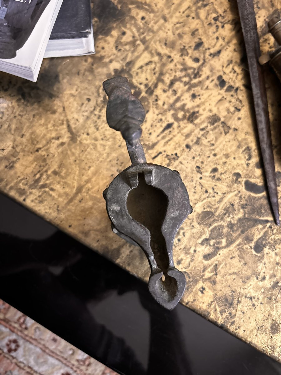 Byzantine/seljuk Bronze Oil Lamp-photo-4
