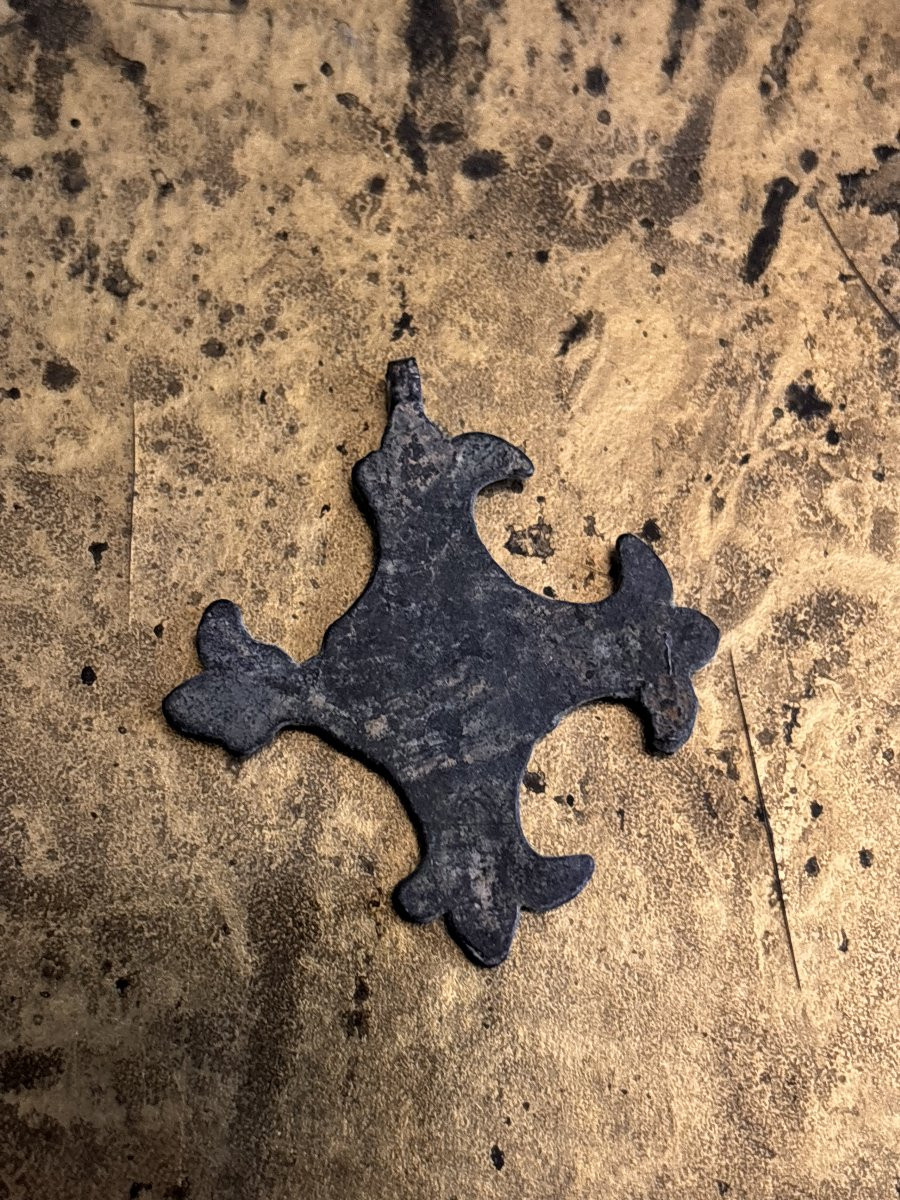 10th Century Bronze Medieval Viking Pendant-photo-2
