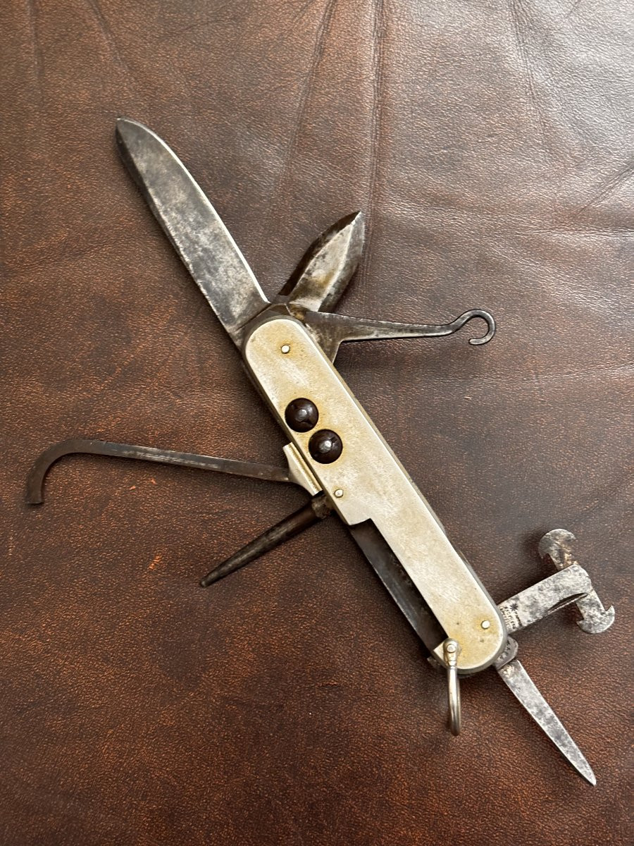 Mappin Brothers British Cavalry Officers' Pocket Knife, Boer War-photo-3