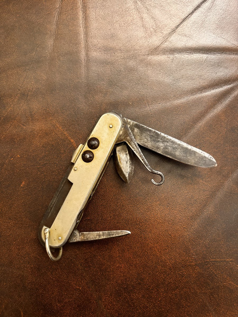 Mappin Brothers British Cavalry Officers' Pocket Knife, Boer War-photo-5