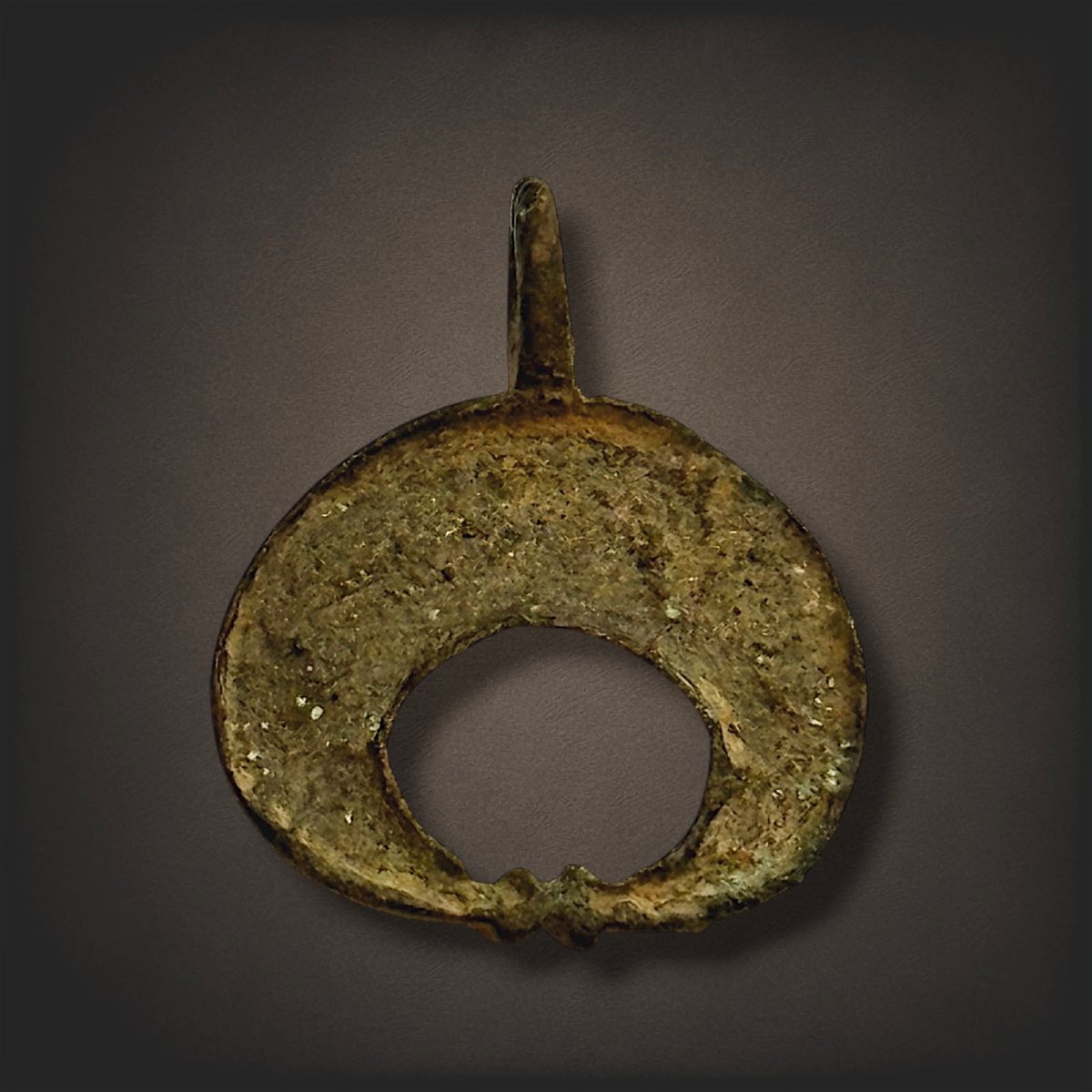 Pendentif Lunule Romain/Byzantin-photo-3