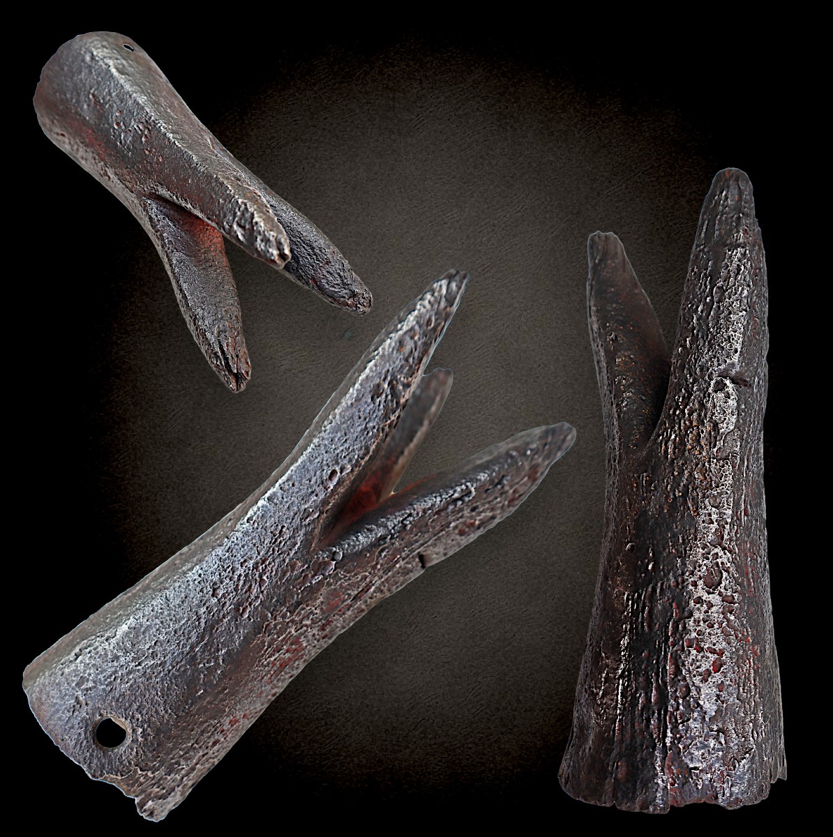 Pointe de lance de joute des XIVe et XVe siècles