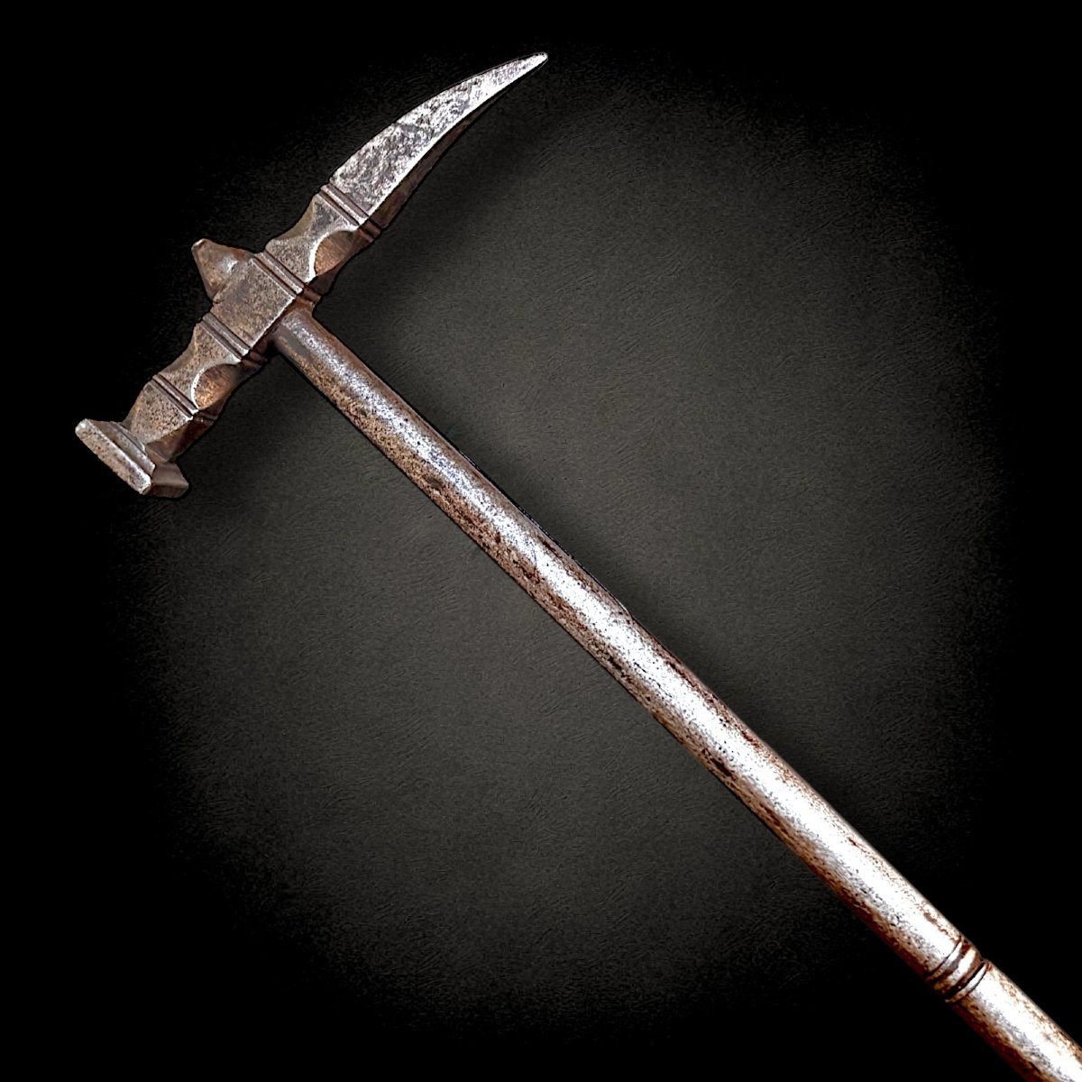 Marteau de guerre italien du XVIe siècle-photo-3