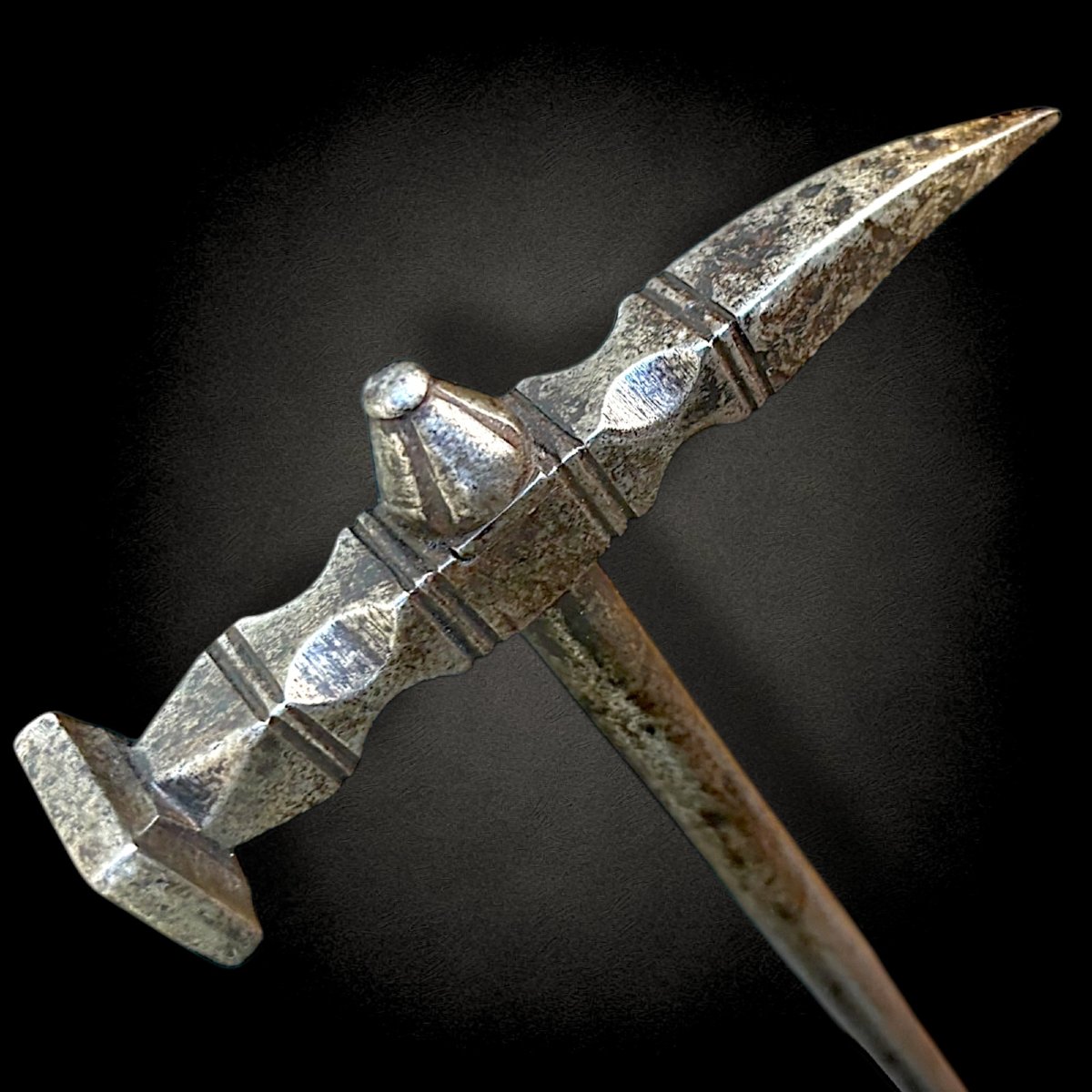 Marteau de guerre italien du XVIe siècle-photo-4