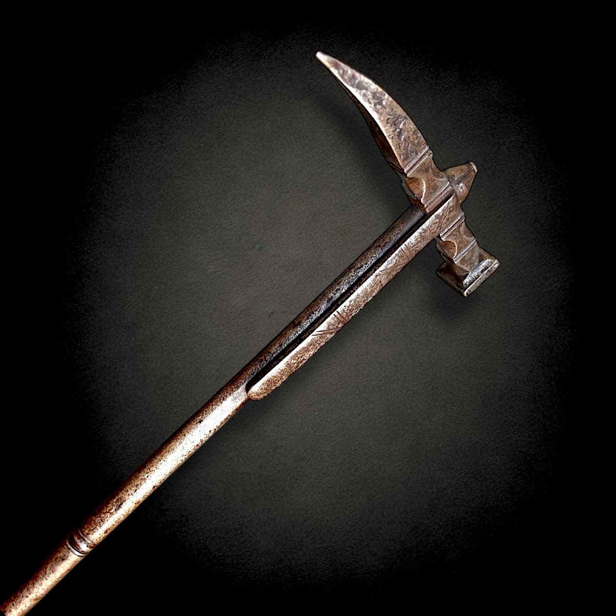 Marteau de guerre italien du XVIe siècle-photo-7