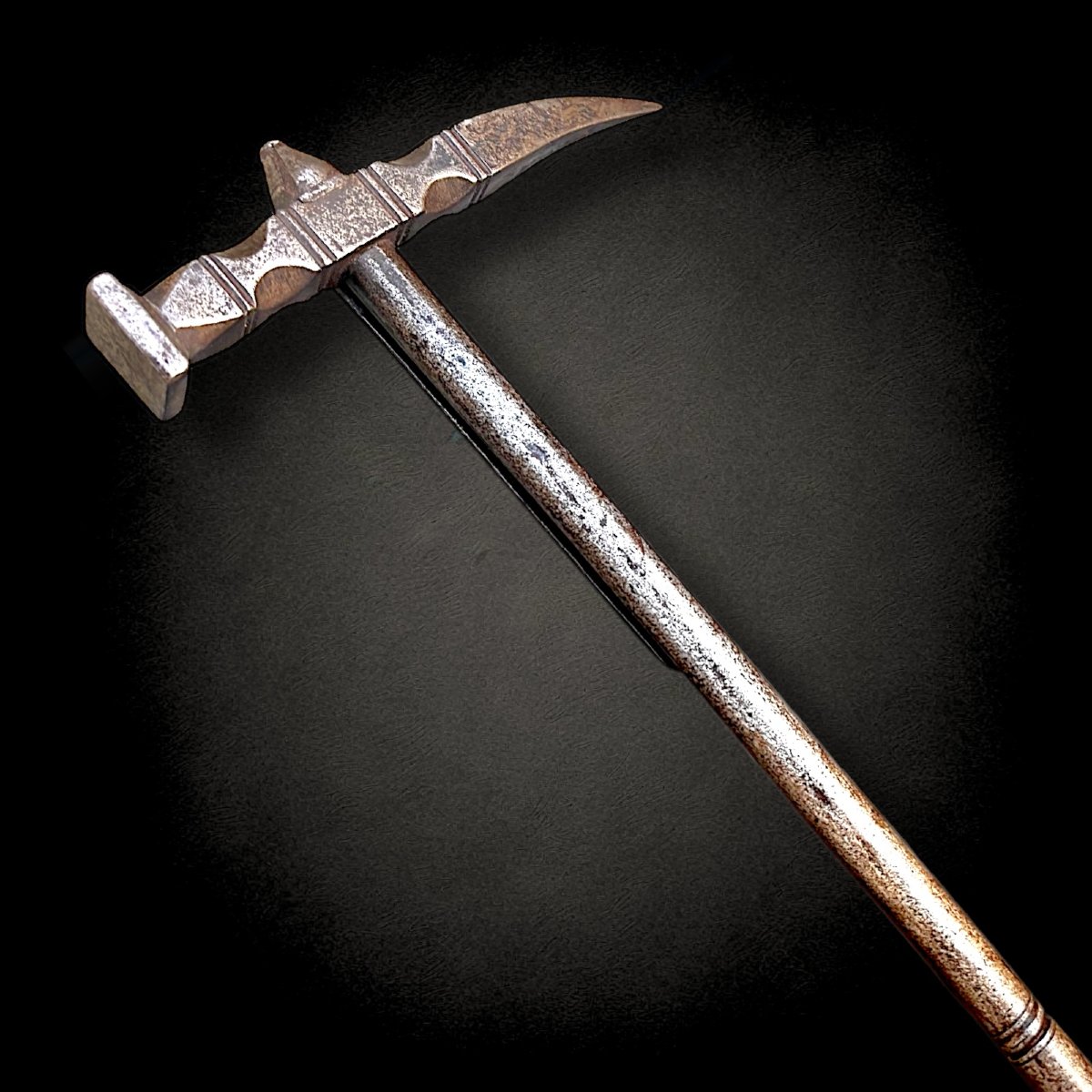 Marteau de guerre italien du XVIe siècle-photo-8
