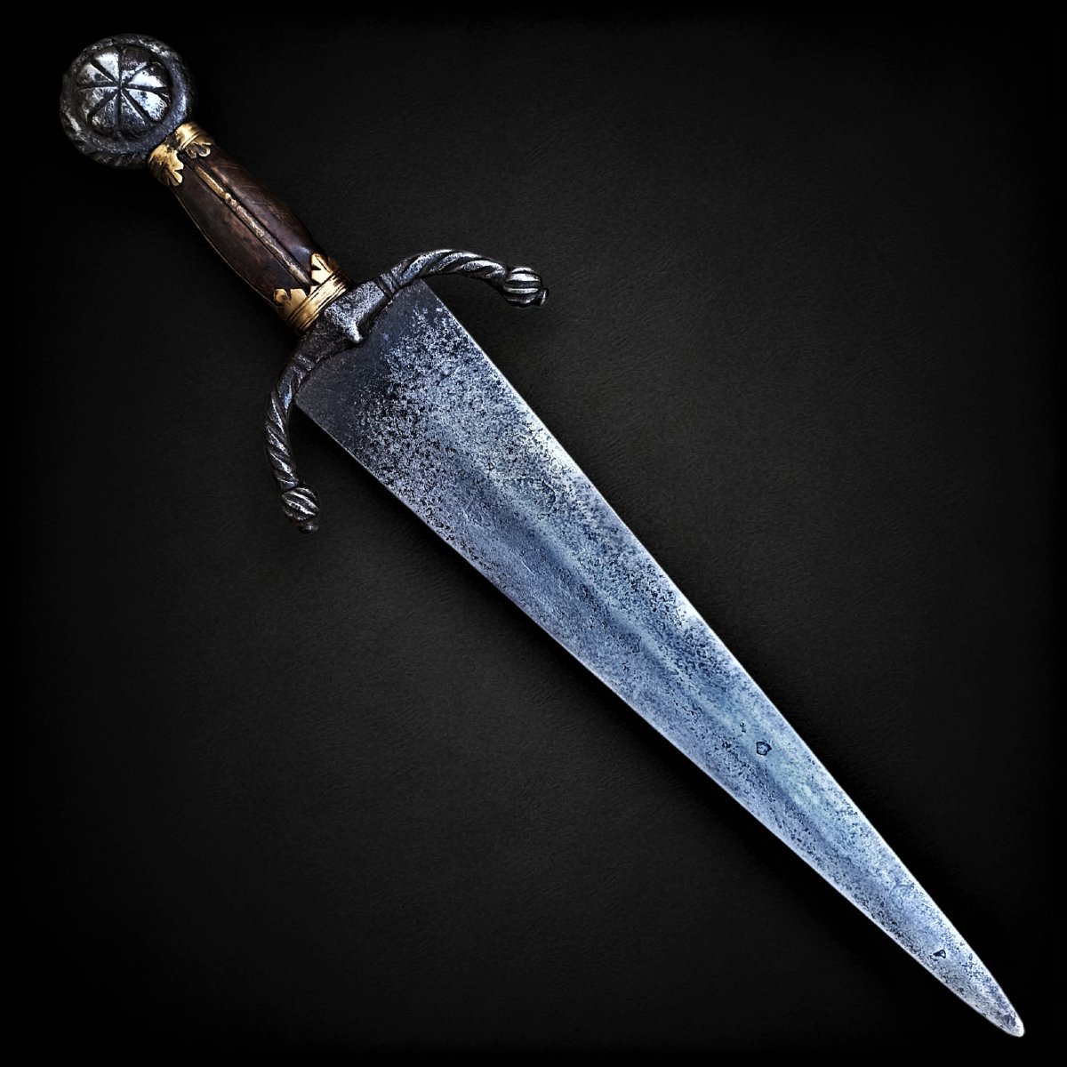 Dague Cinquedea italienne des XVIIIe et XIXe siècles-photo-3