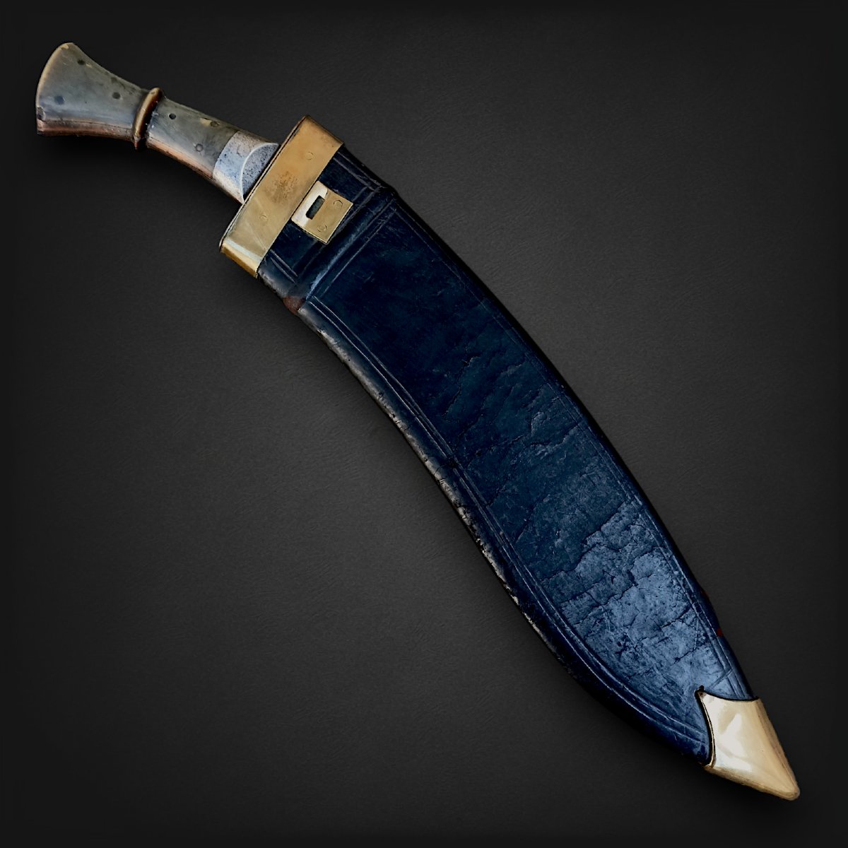 Kukri d'officier de la Seconde Guerre mondiale-photo-1