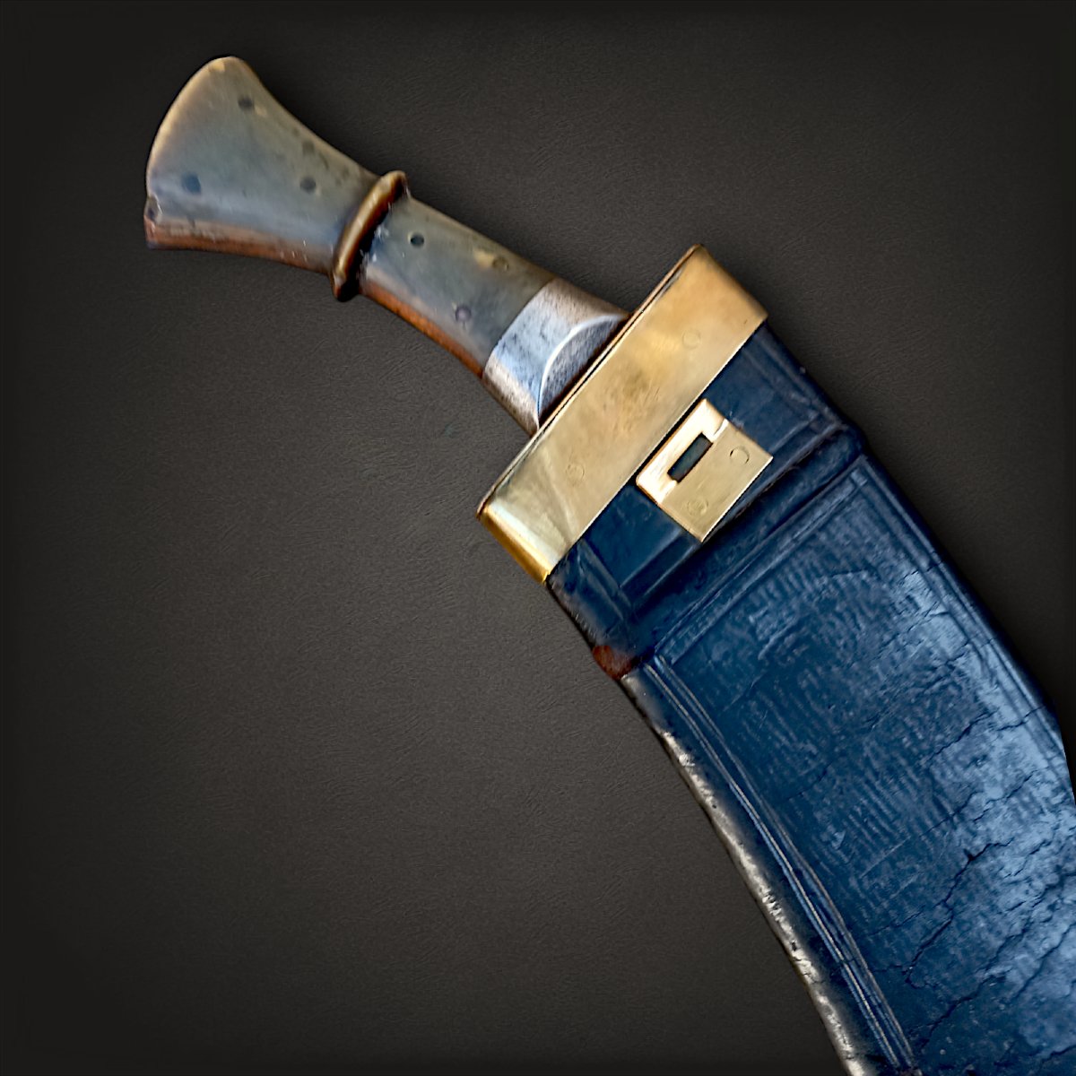 Kukri d'officier de la Seconde Guerre mondiale-photo-8